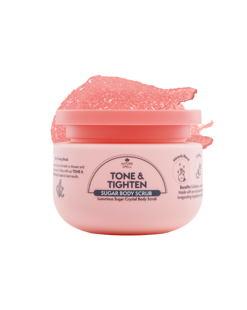 tone & tighten sugar crystal body scrub
