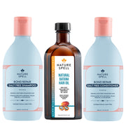 Batana Oil With Bond Repair Shampoo & Conditioner