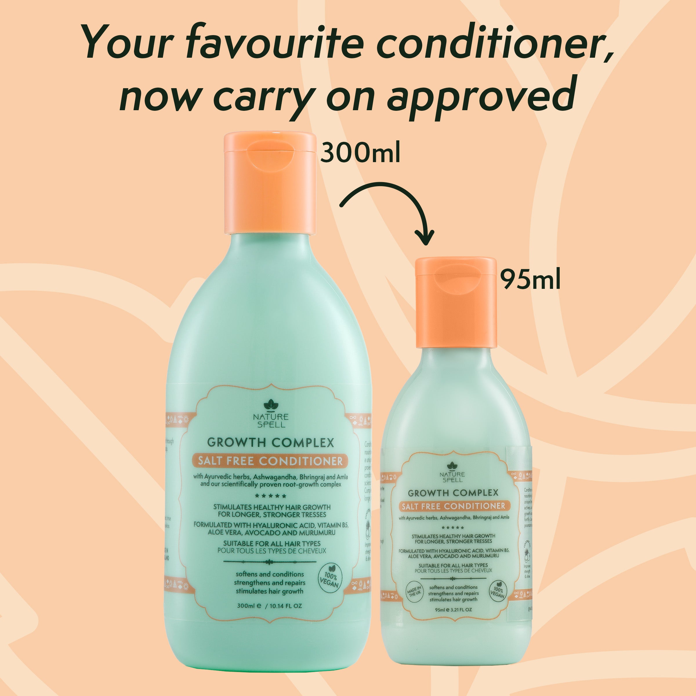 Growth Complex Travel Conditioner- Travel Size 95ml