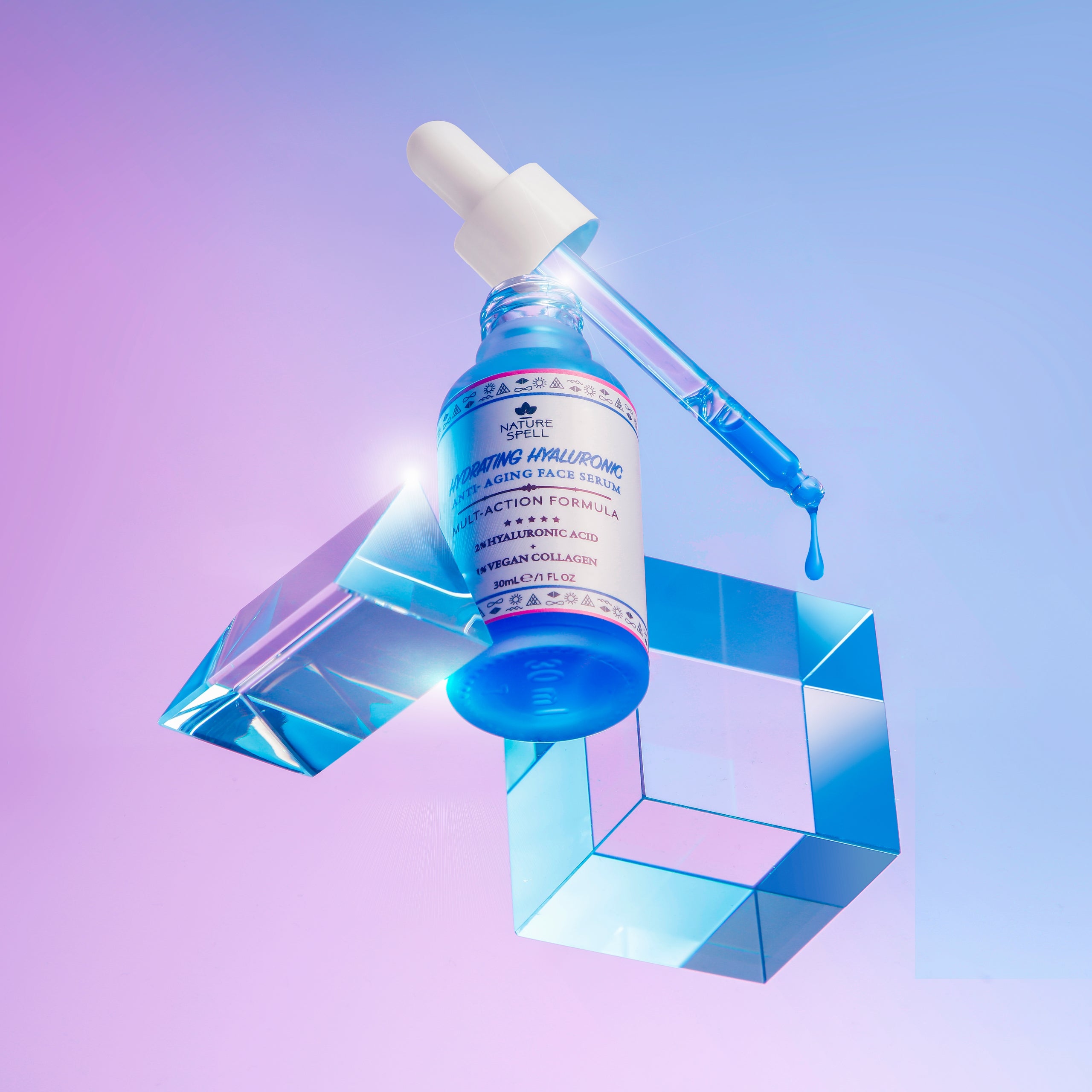 2% Hyaluronic Acid + 1% Vegan Collagen Face Serum
