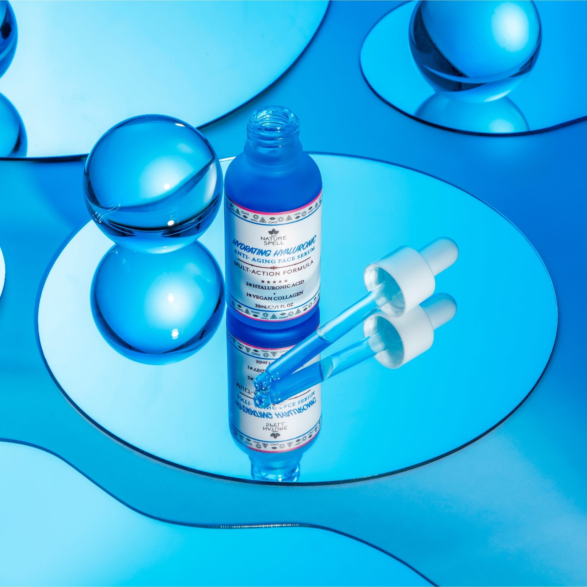 2% Hyaluronic Acid + 1% Vegan Collagen Face Serum