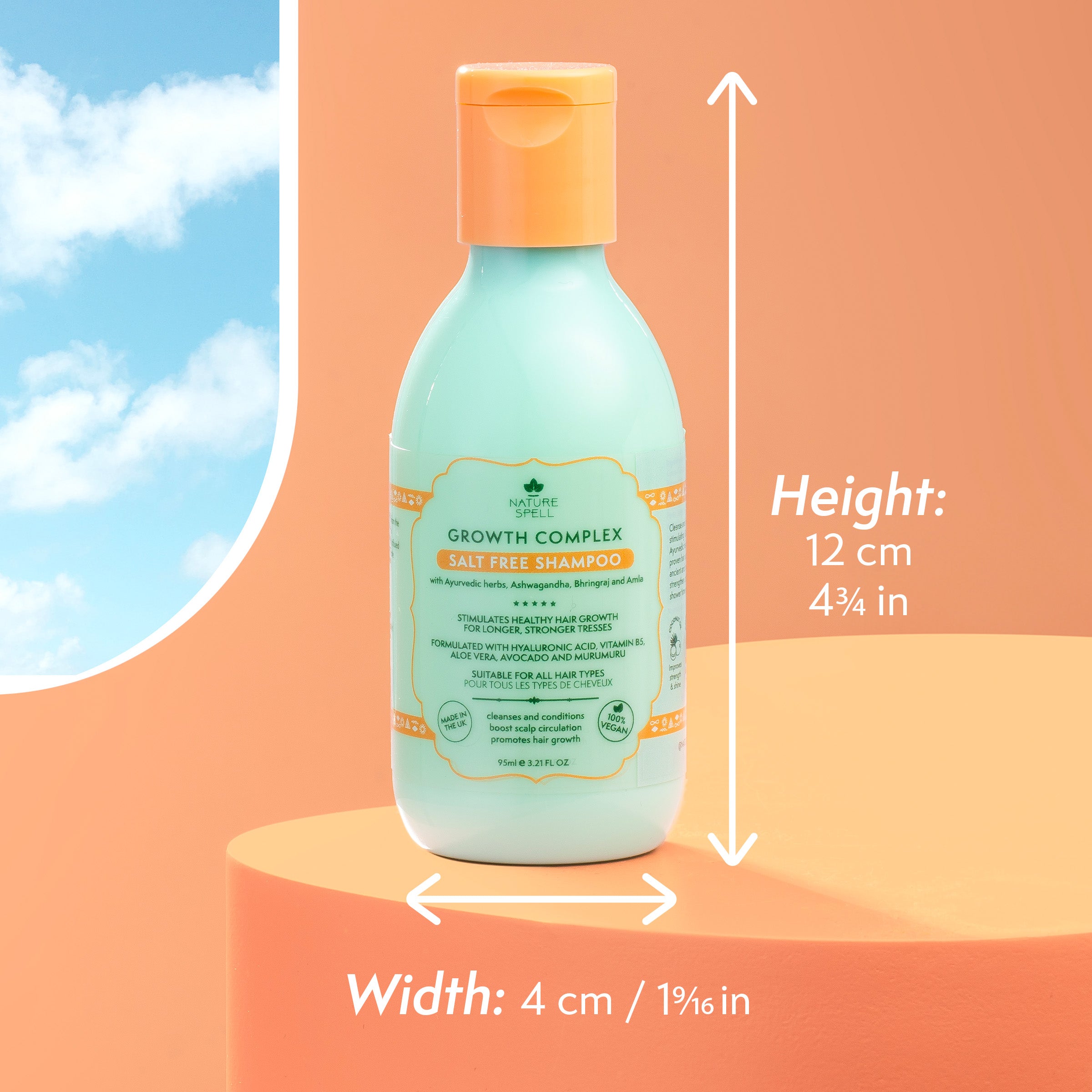 Growth Complex Travel Shampoo - Travel Size 95ml