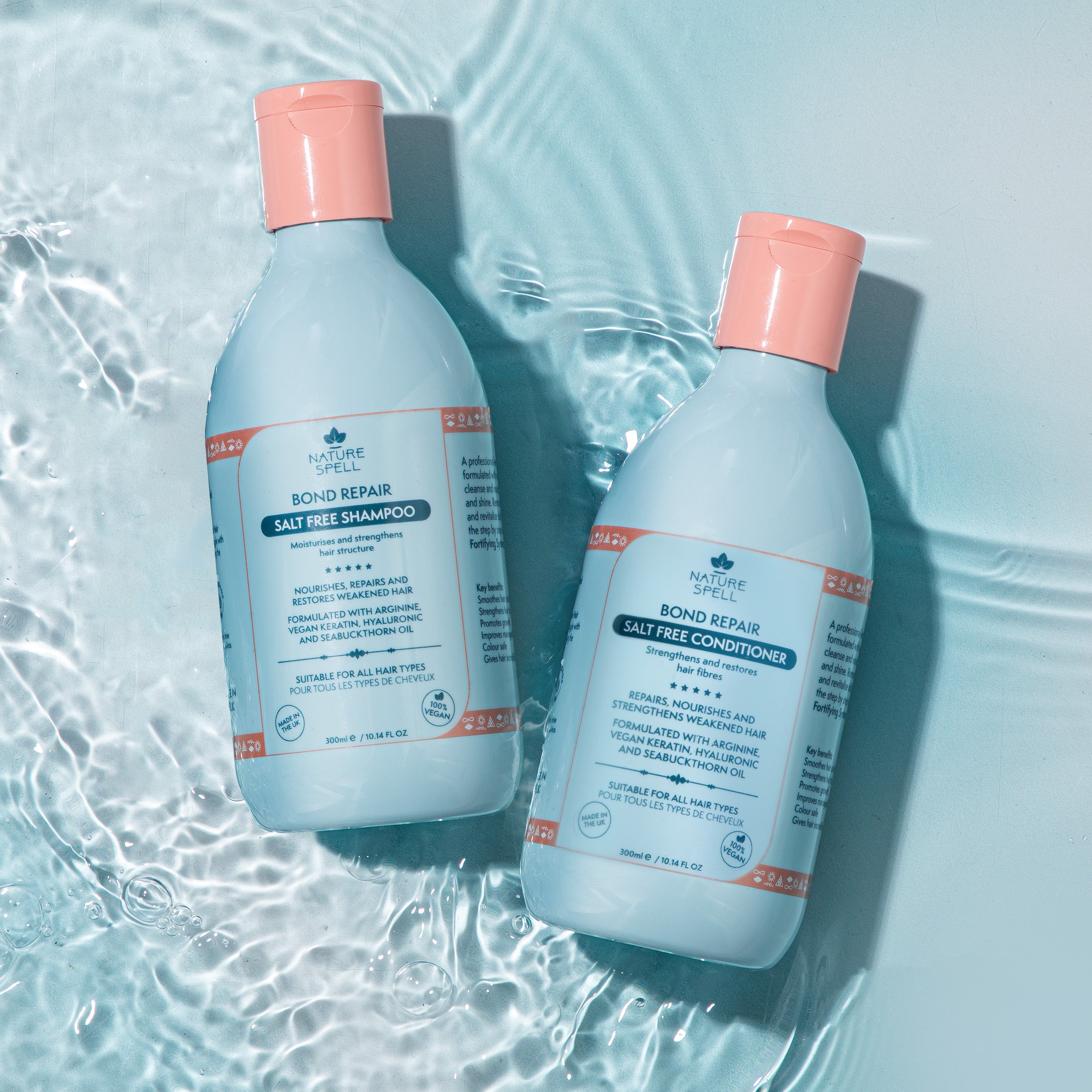 Bond Repair Shampoo & Conditioner Wash Day Restoring Duo 300ml x2