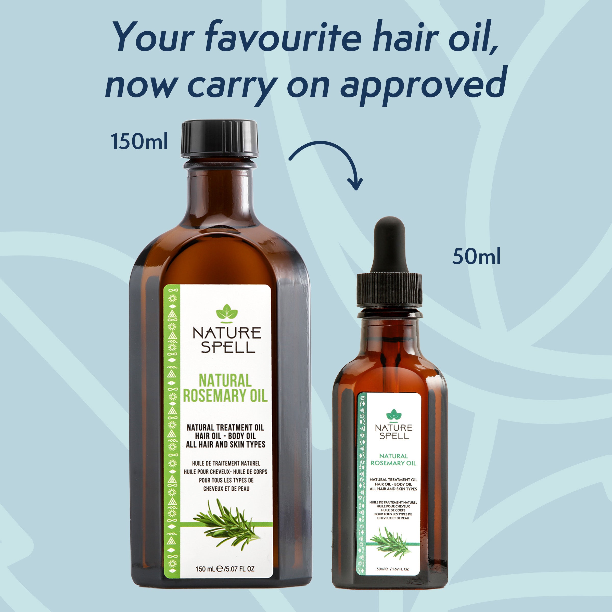 Bond Repair Trio - Rosemary Oil with Bond Repair Shampoo & Conditioner Travel Size
