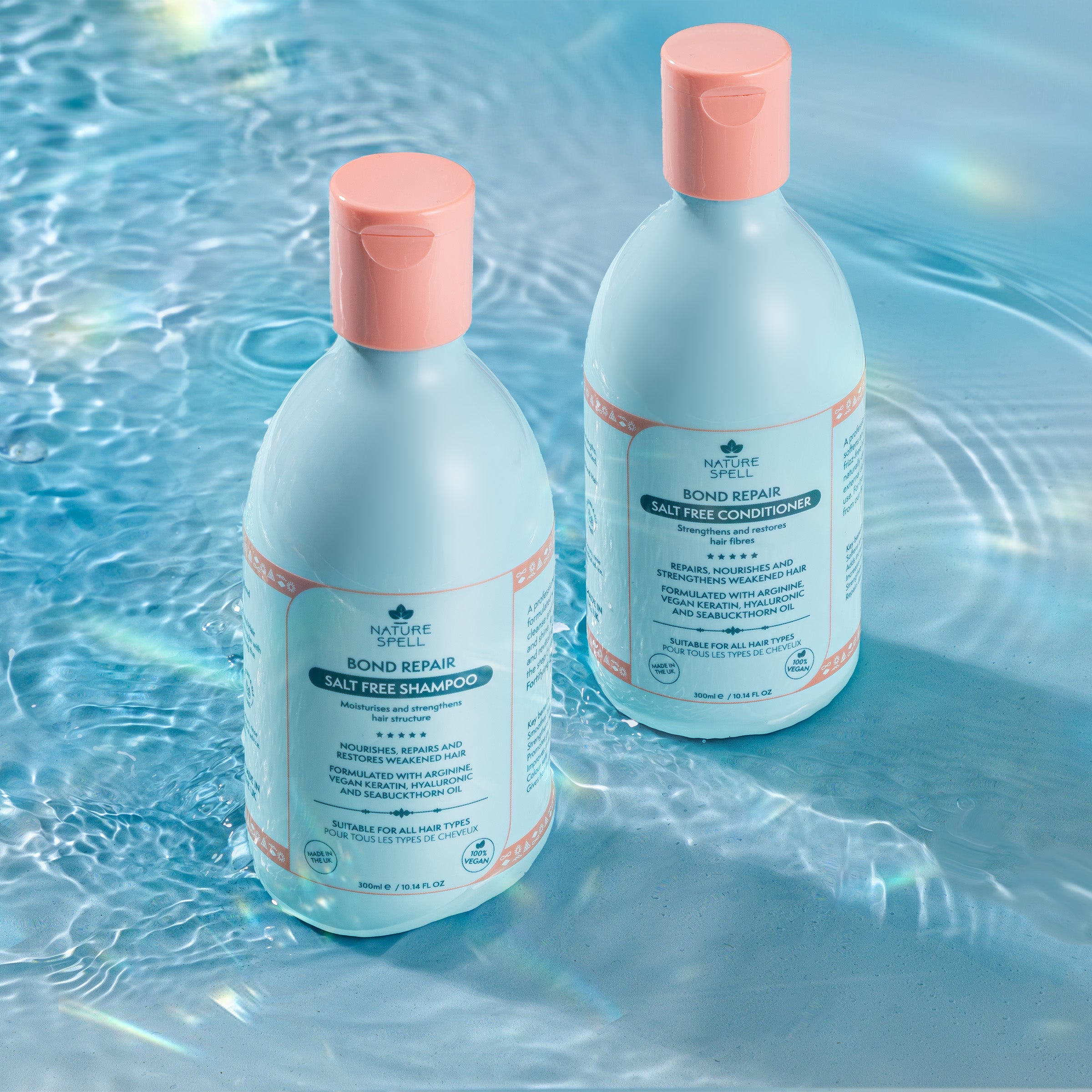 Bond Repair Shampoo & Conditioner Wash Day Restoring Duo 300ml x2