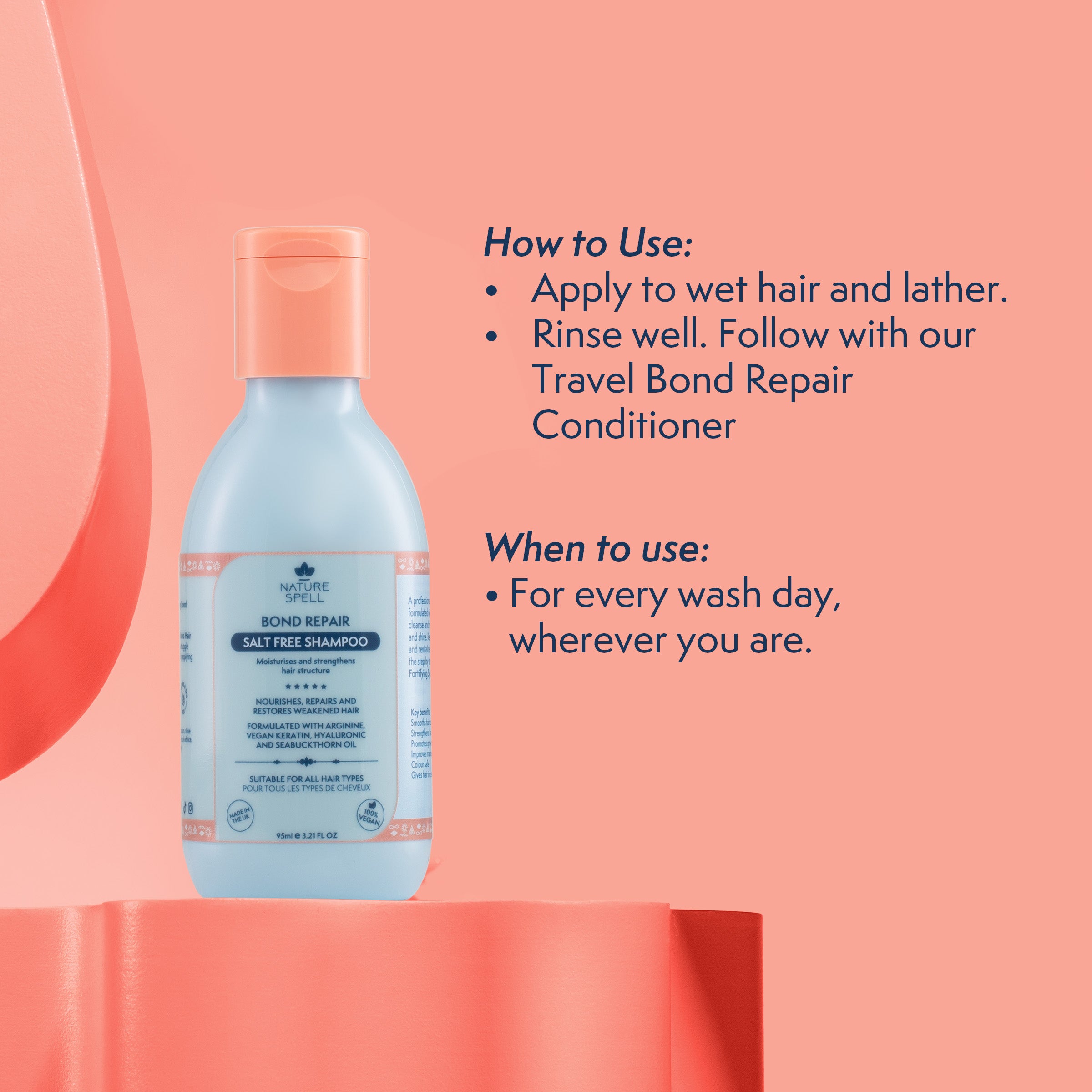 Bond Repair Shampoo Travel Size - 95 ml