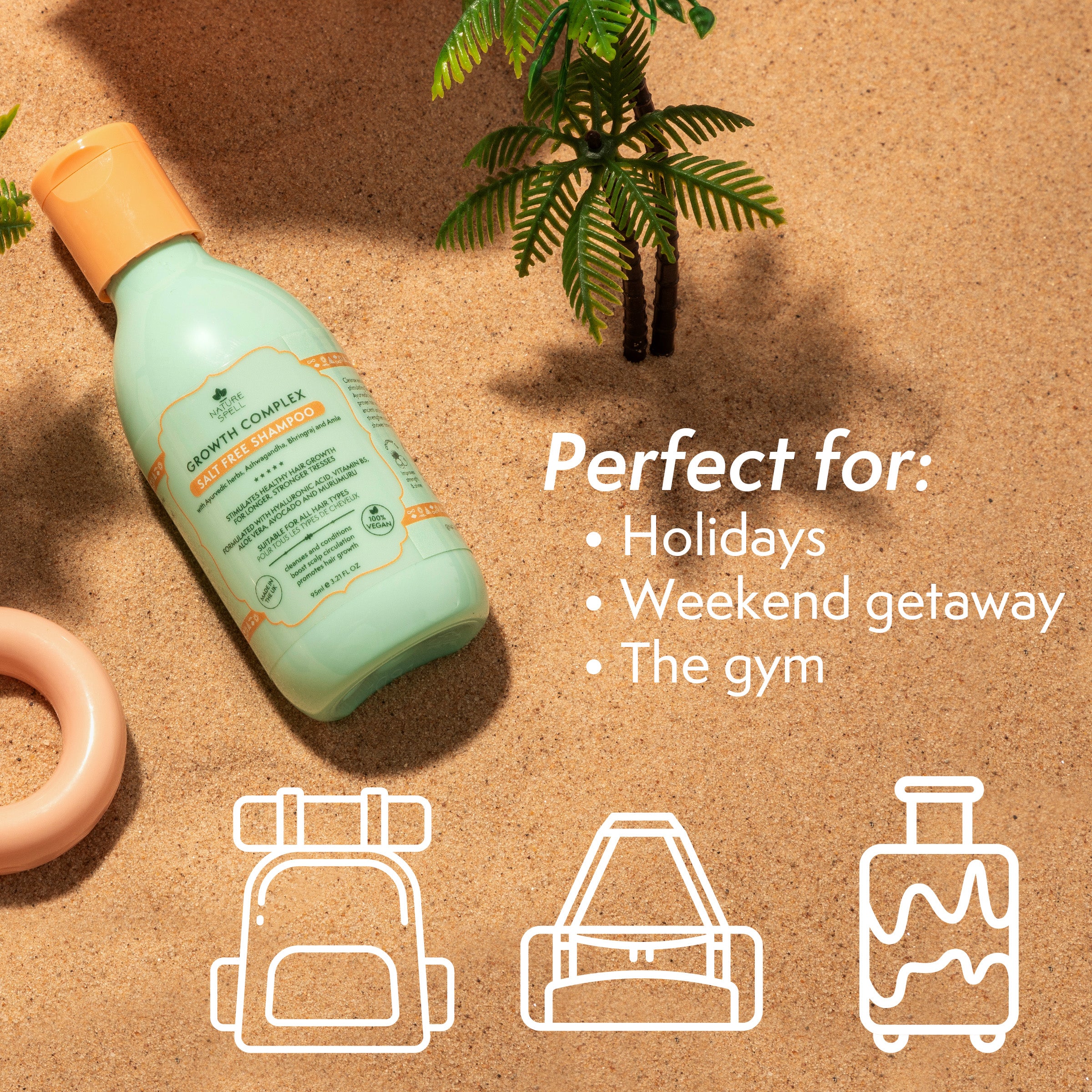 Growth Complex Travel Shampoo - Travel Size 95ml