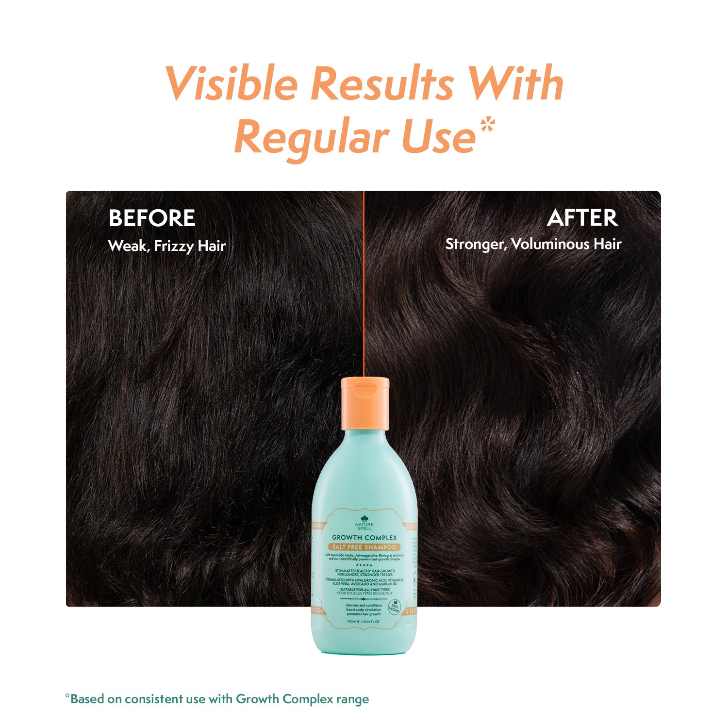 Growth Complex Salt Free Shampoo