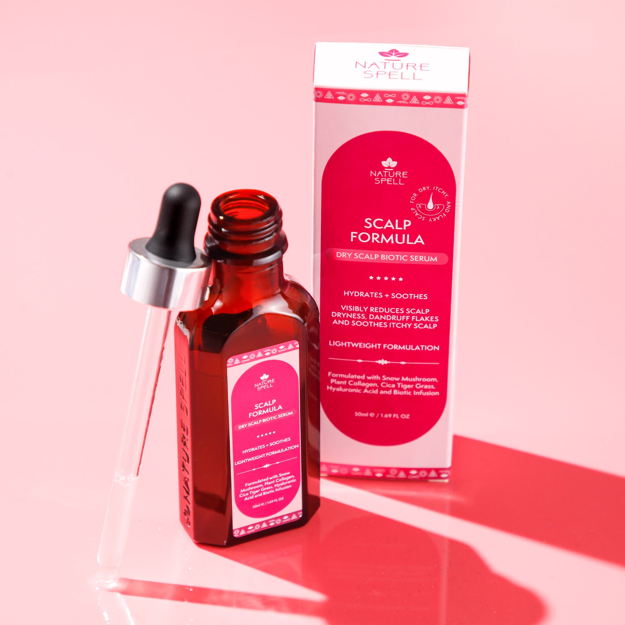 Scalp Soothing Serum for Dry Scalp with Hyaluronic Acid + Plant Collagen