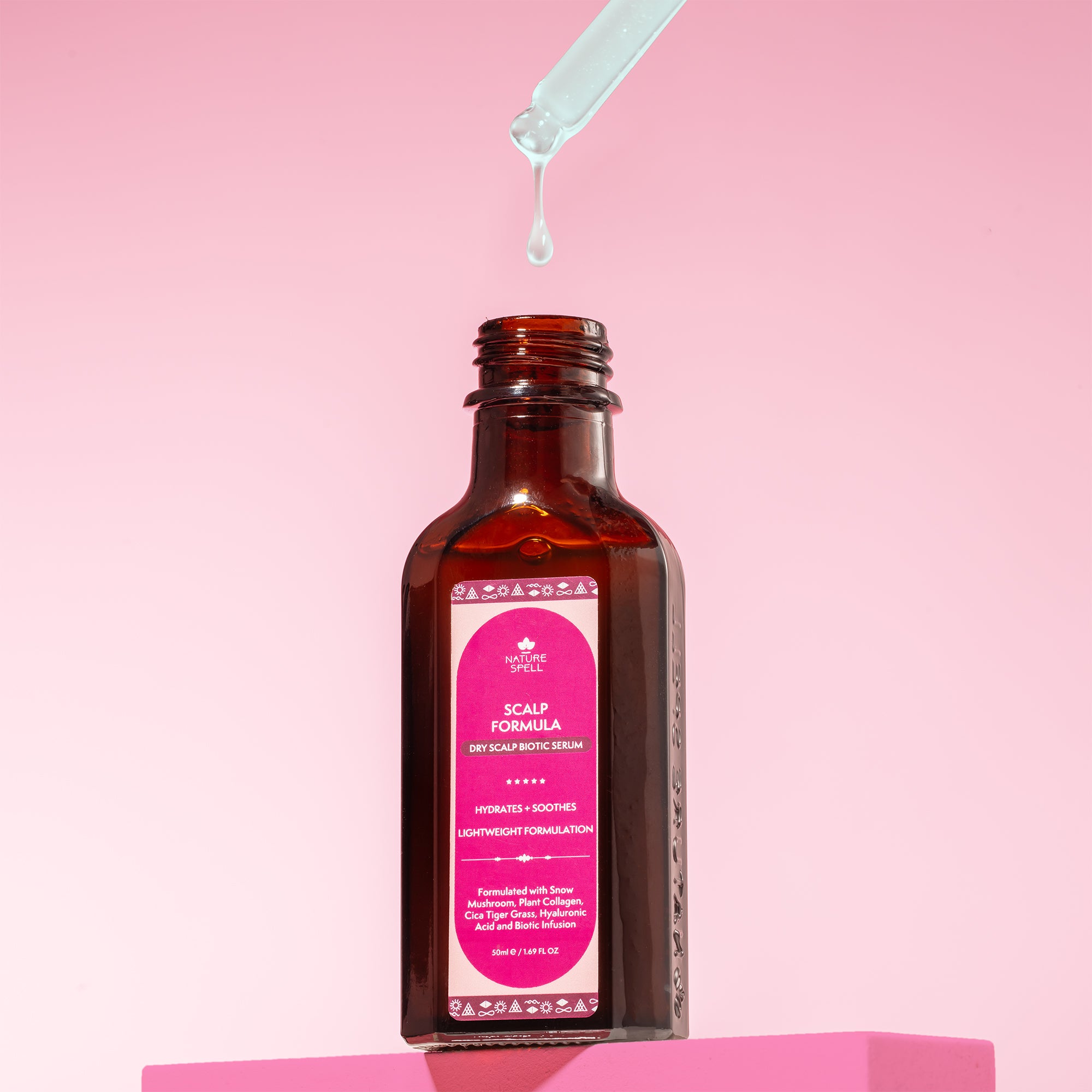 Scalp Soothing Serum for Dry Scalp with Hyaluronic Acid + Plant Collagen