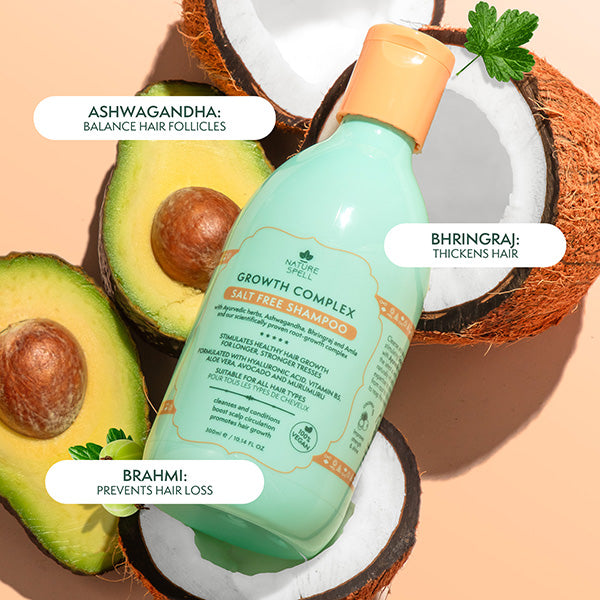 Growth Complex Hair Growth Set - Shampoo, Conditioner, Hair Mask, Leave-in Styling Conditioner & Hair Oil