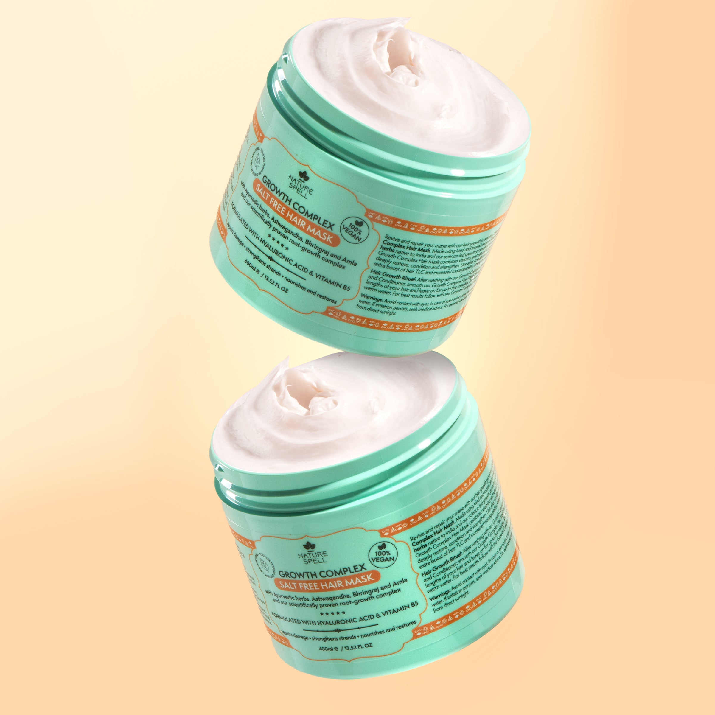 Growth Complex Hair Growth Set - Shampoo, Conditioner, Hair Mask, Leave-in Styling Conditioner & Hair Oil