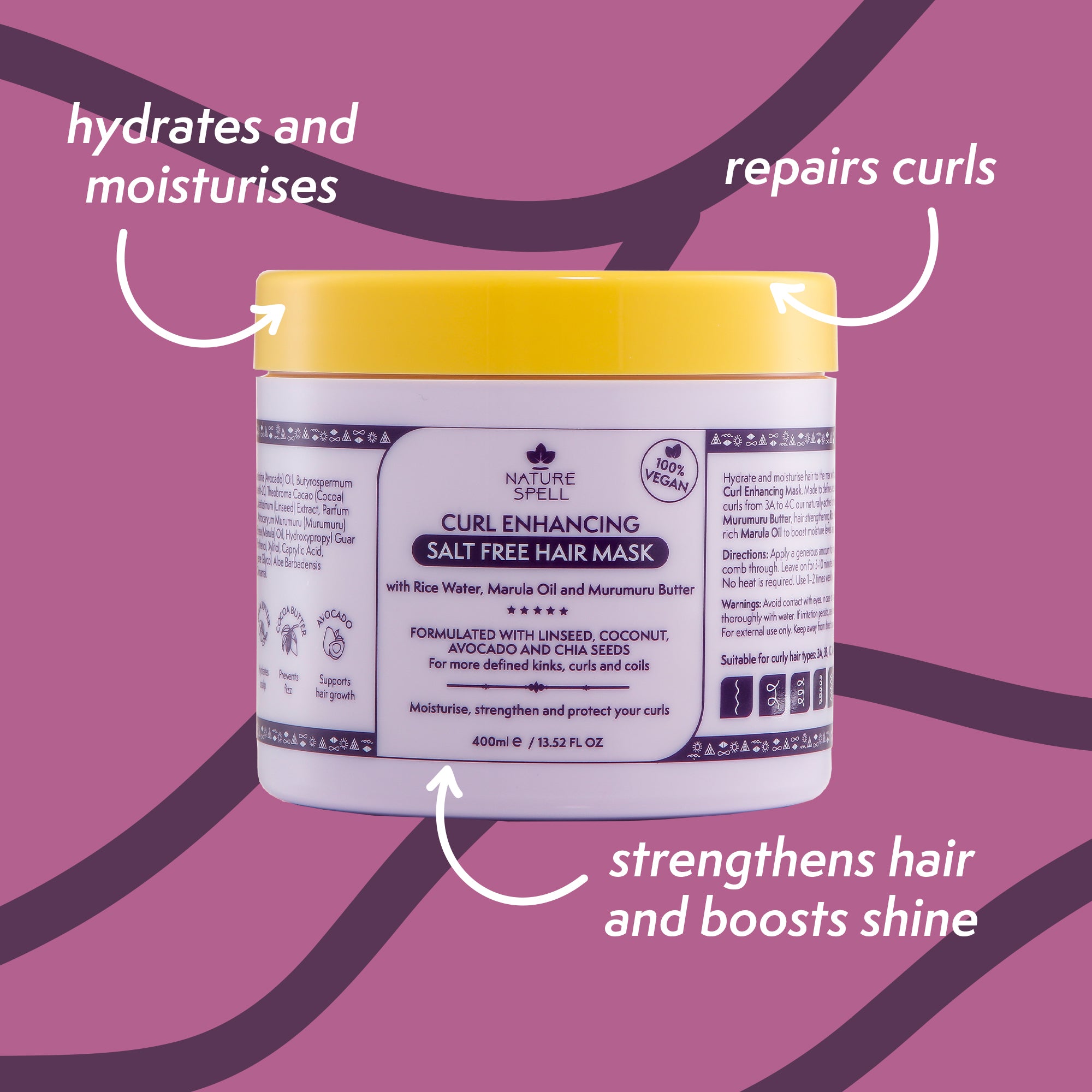 Curl Enhancing Salt Free Hair Mask