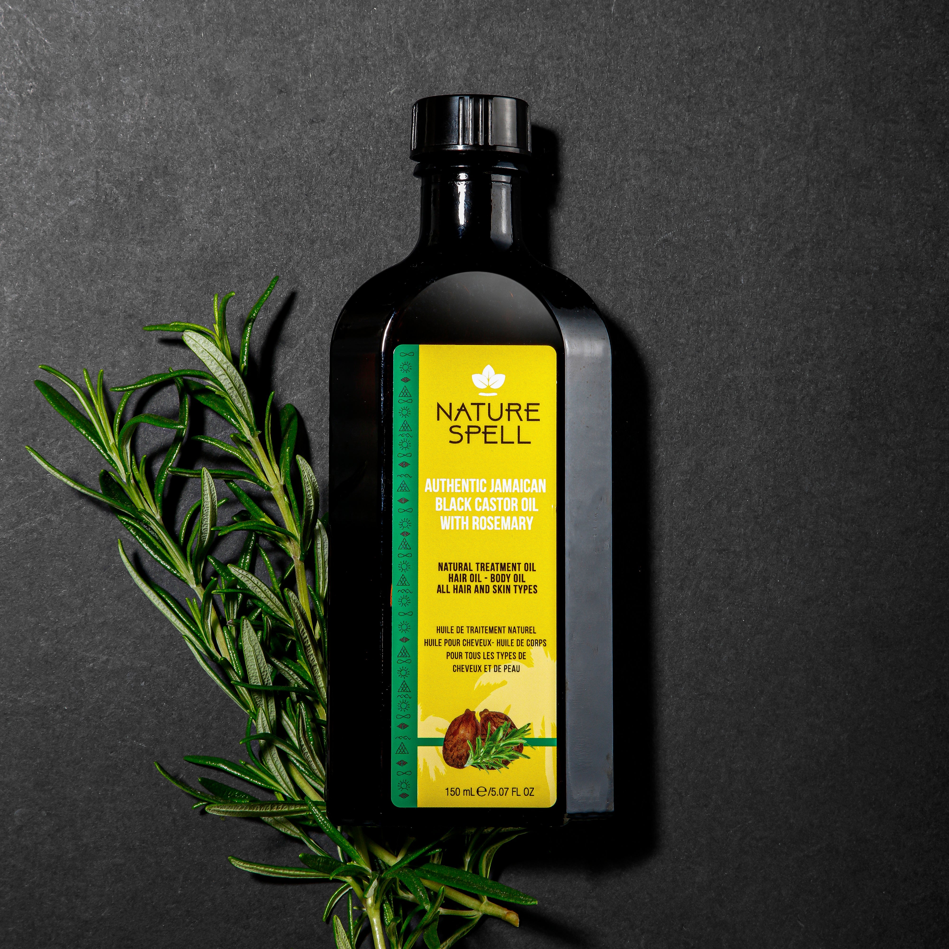 Rosemary with Jamaican Black Castor Oil For Hair & Skin