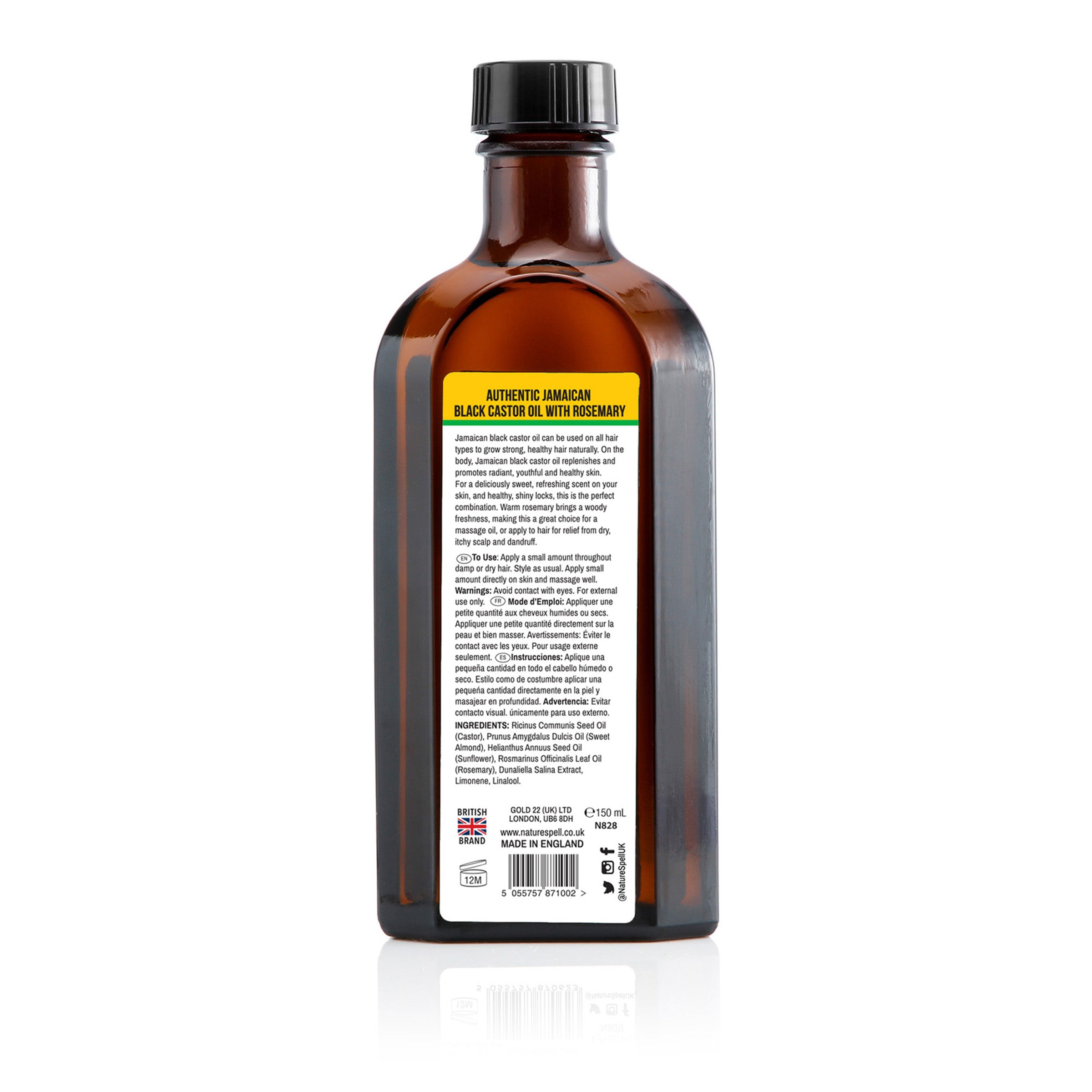 Rosemary with Jamaican Black Castor Oil For Hair & Scalp