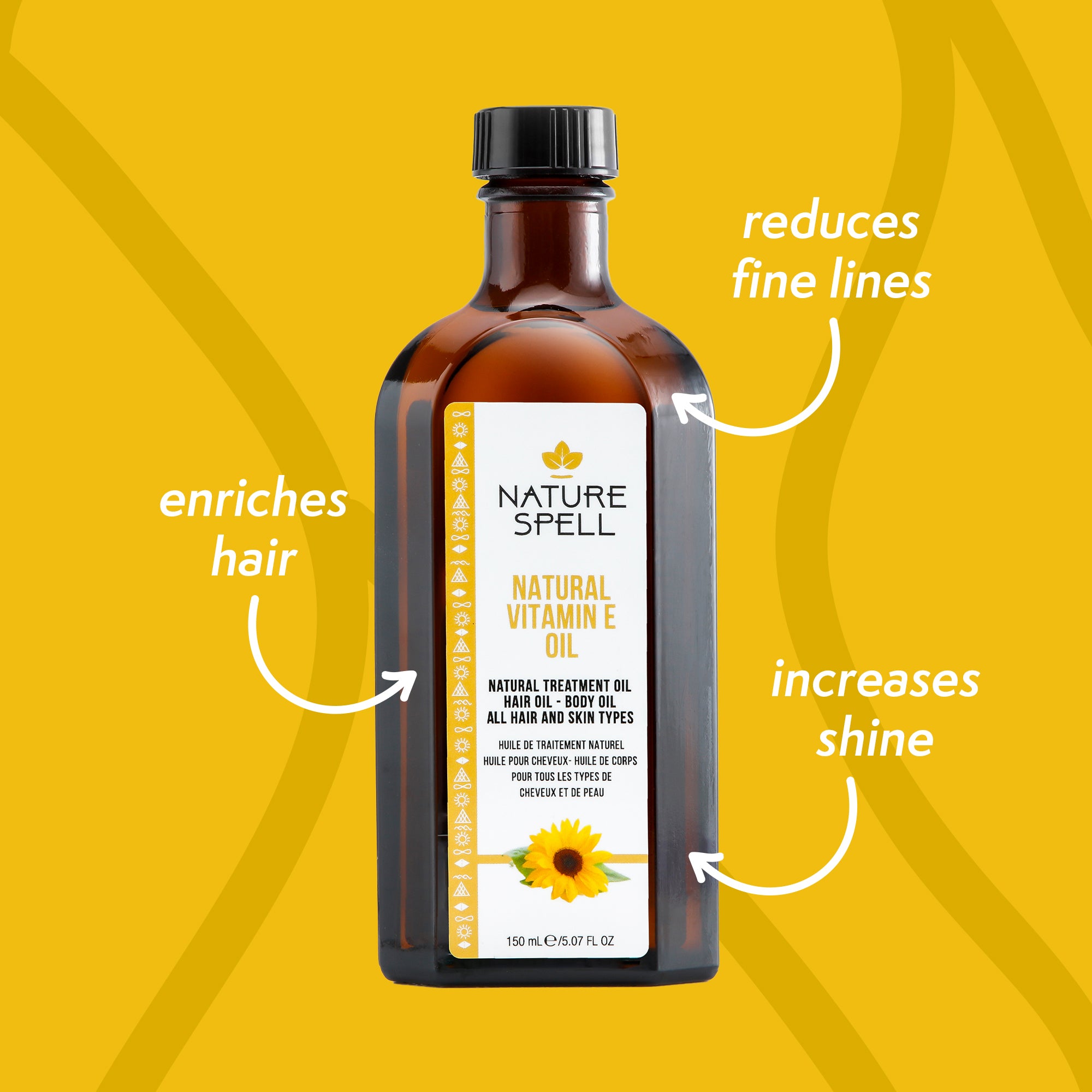Vitamin E Oil For Hair & Skin
