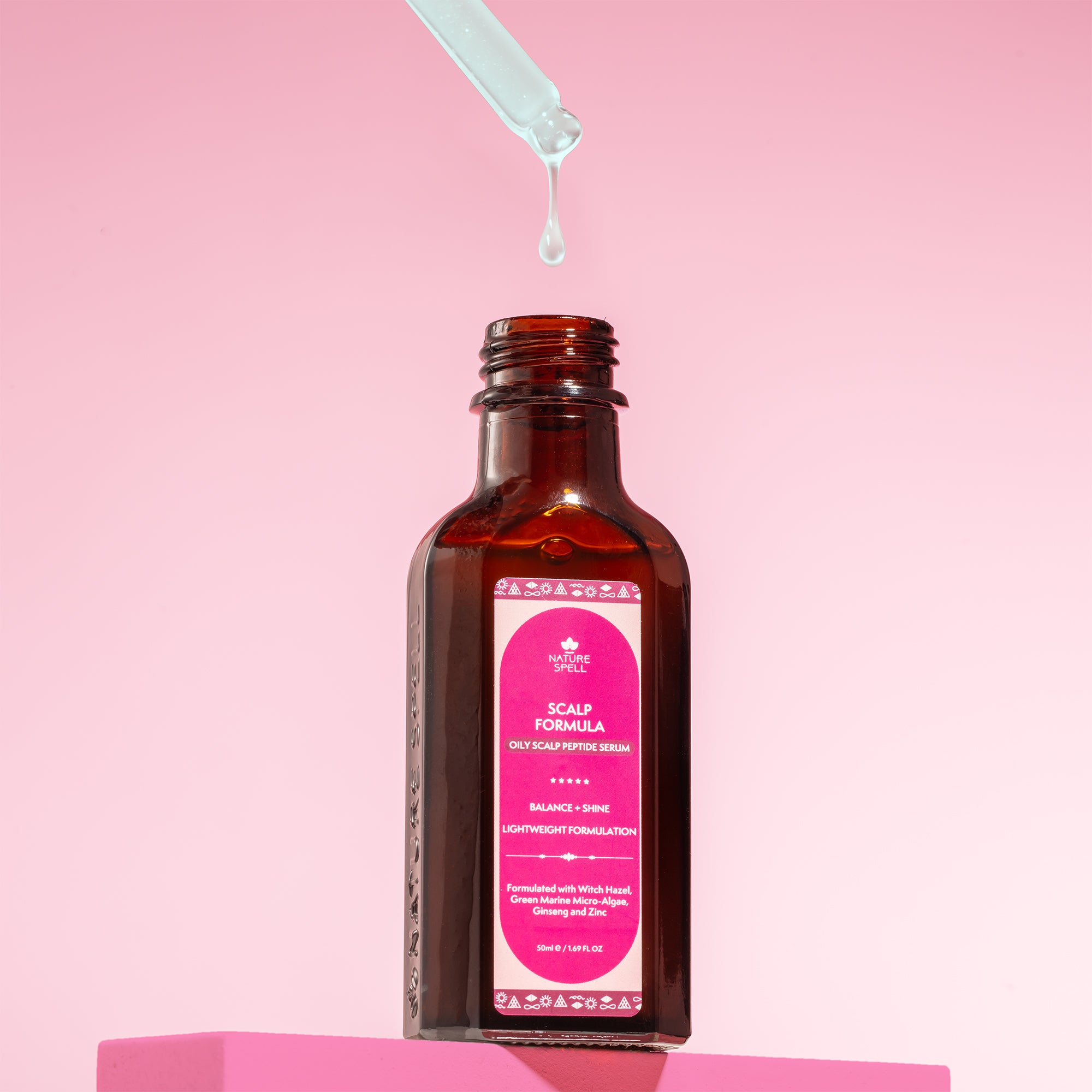 Shine Scalp Serum for Oily Scalp with Ginseng + Witch Hazel