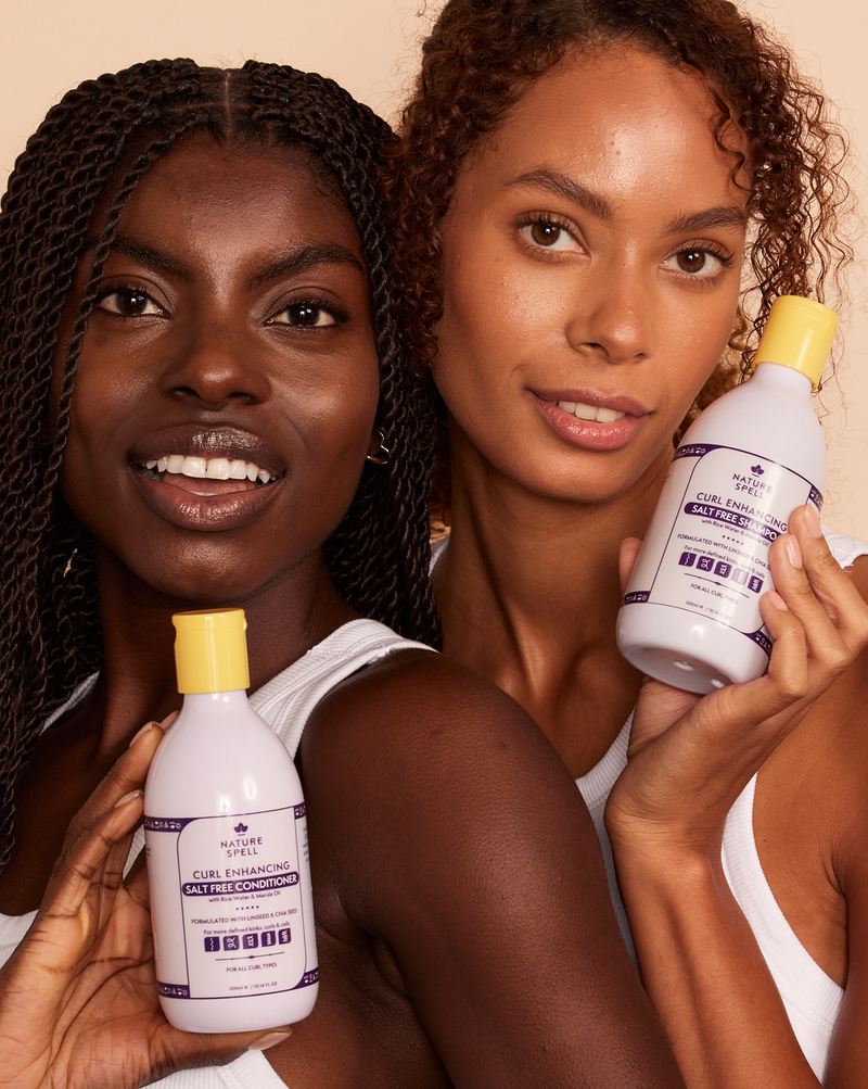 curl enhancing haircare trio