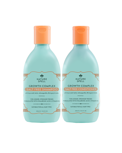 growth complex salt free shampoo & conditioner duo 300ml x2