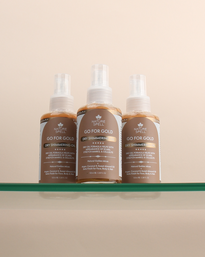 Go for Gold Dry Shimmer Oil