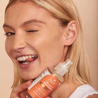 vitamin c + fruit AHA skincare ritual