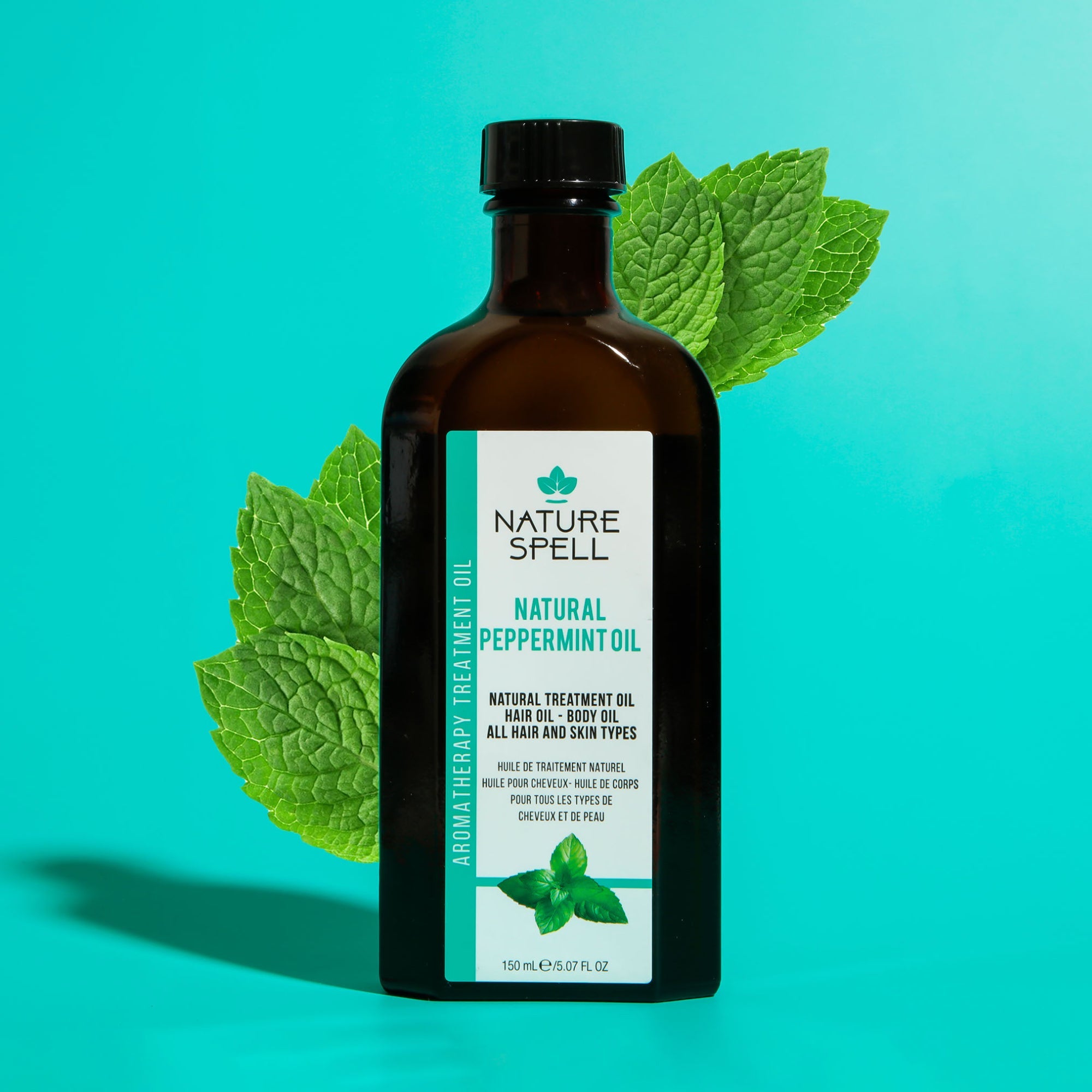 Peppermint Oil For Hair & Skin
