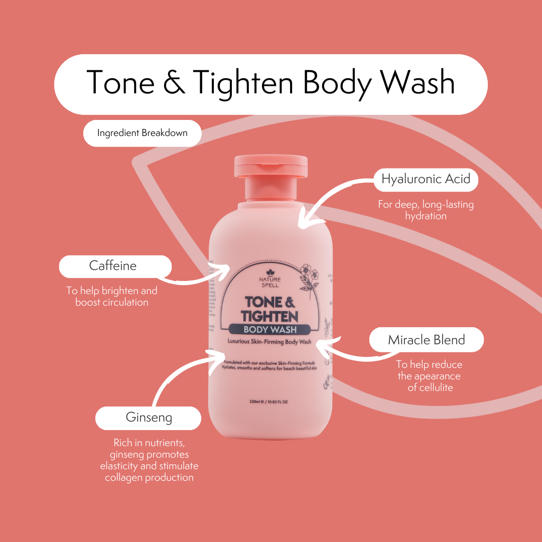 Tone & Tighten Skin-Firming Body Wash for Body and Bum