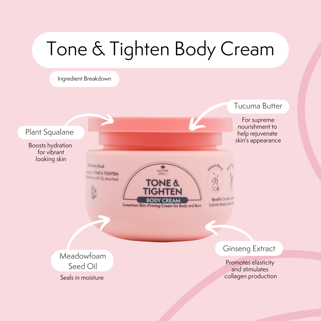 Tone & Tighten Skin-Firming Body Cream for Body and Bum