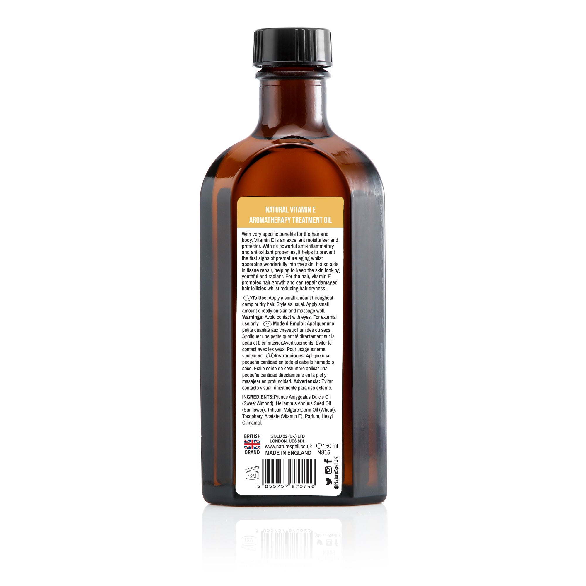 Vitamin E Oil For Hair