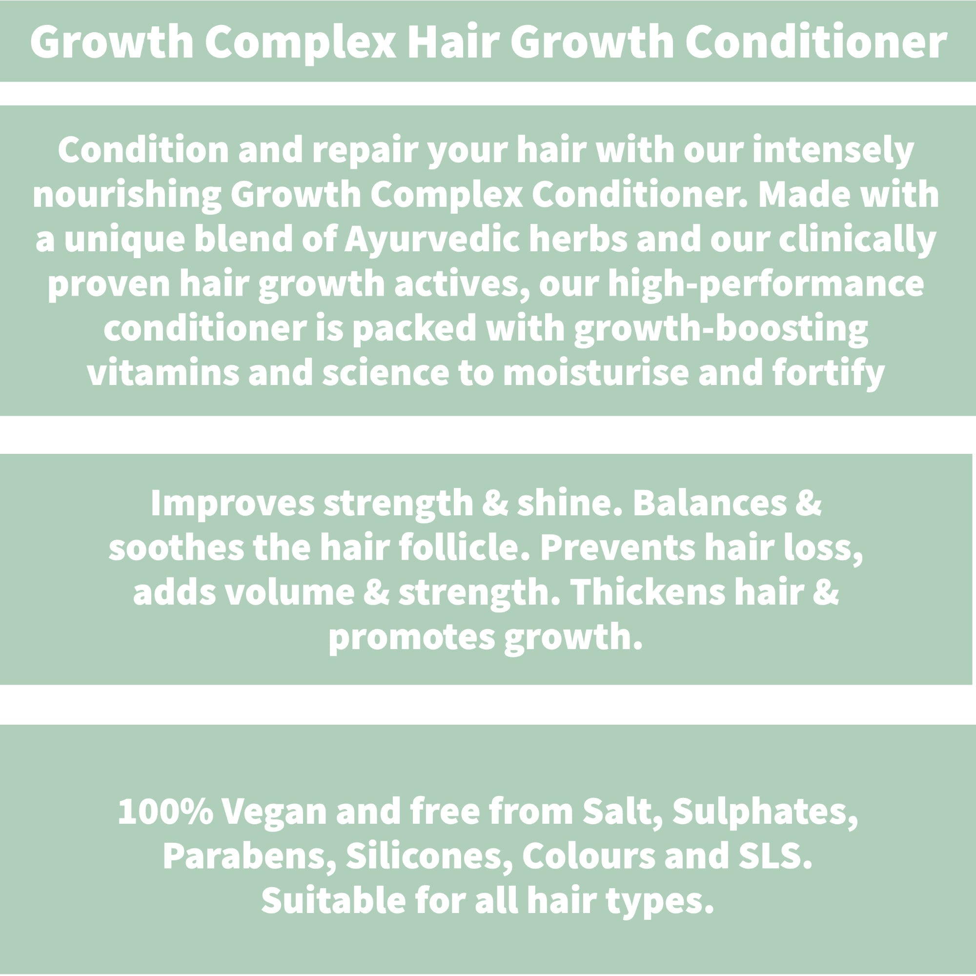 Growth Complex Salt Free Conditioner