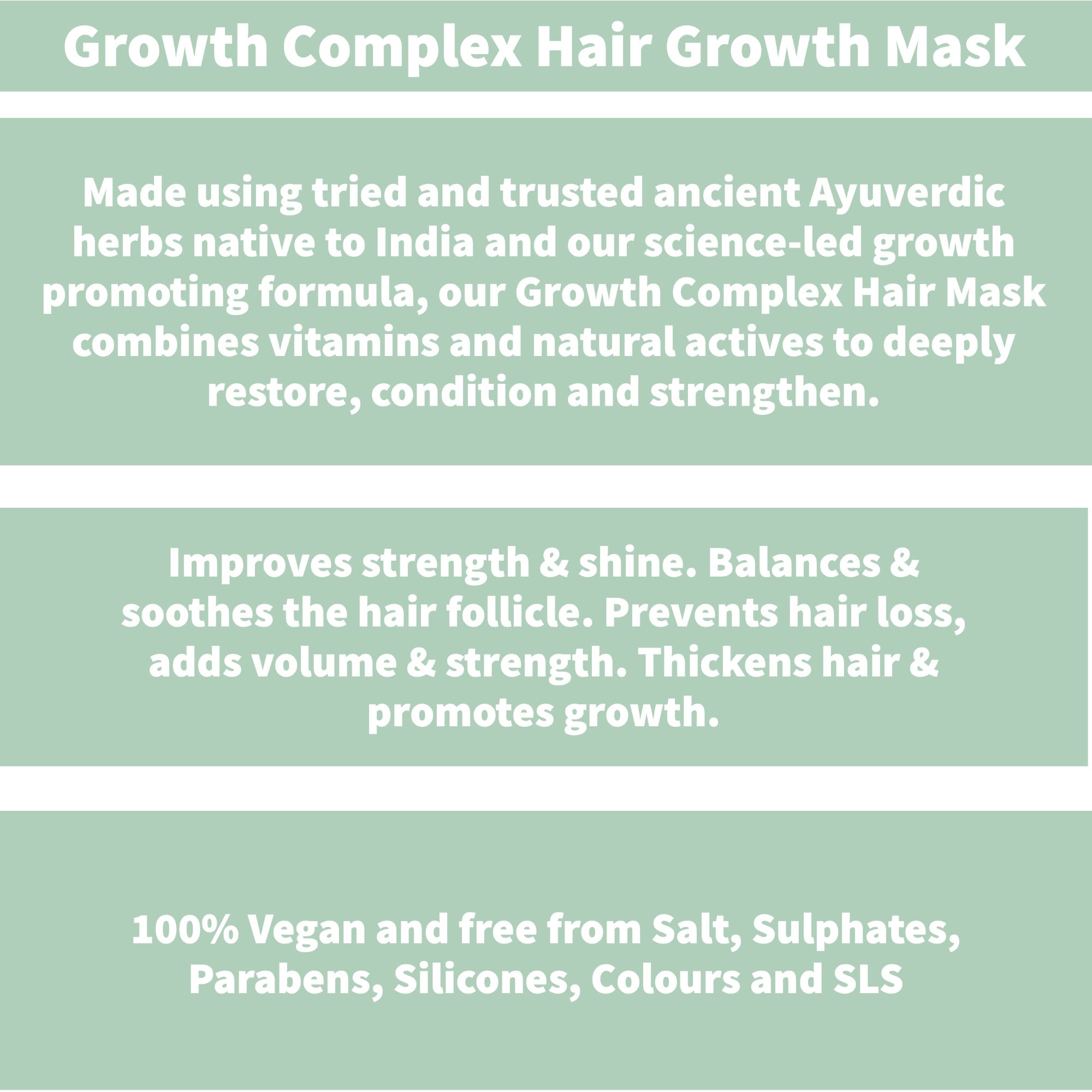 Growth Complex Salt Free Hair Mask